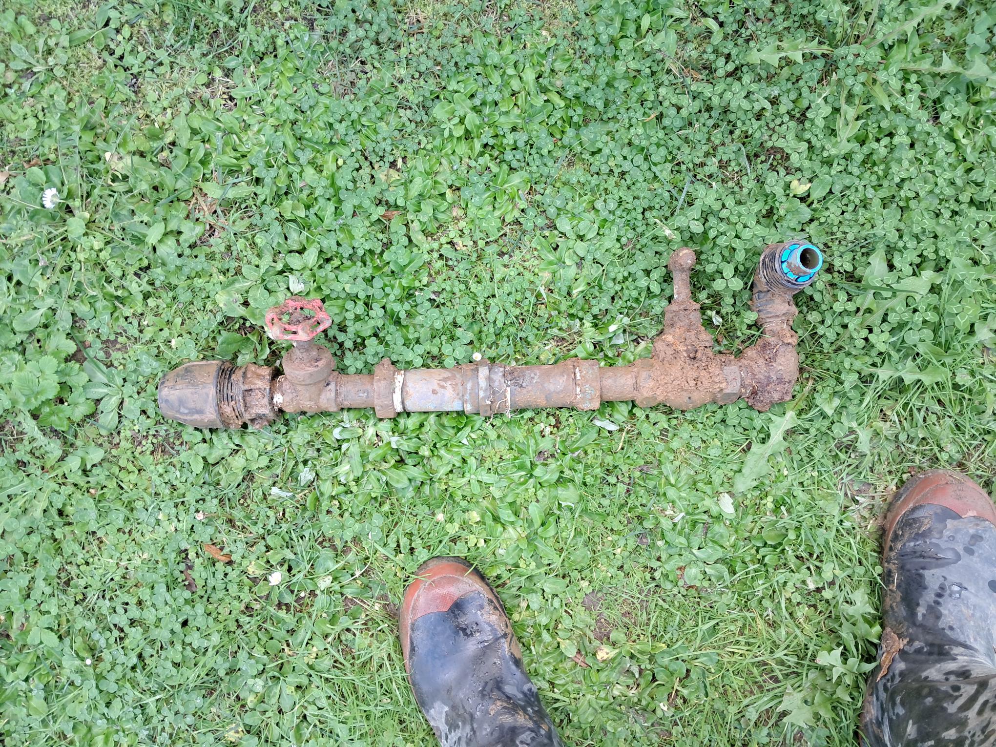 Underground Grass Area Leak Repair - Documentation 3